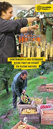 Visuel rollup Contribuer à une économie riche tout en vivant en pleine nature