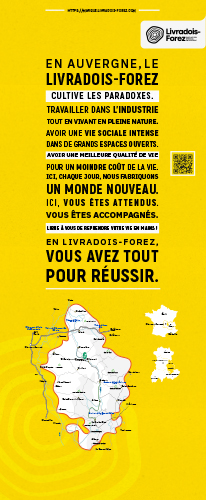 Visuel rollup Manifeste et carte
